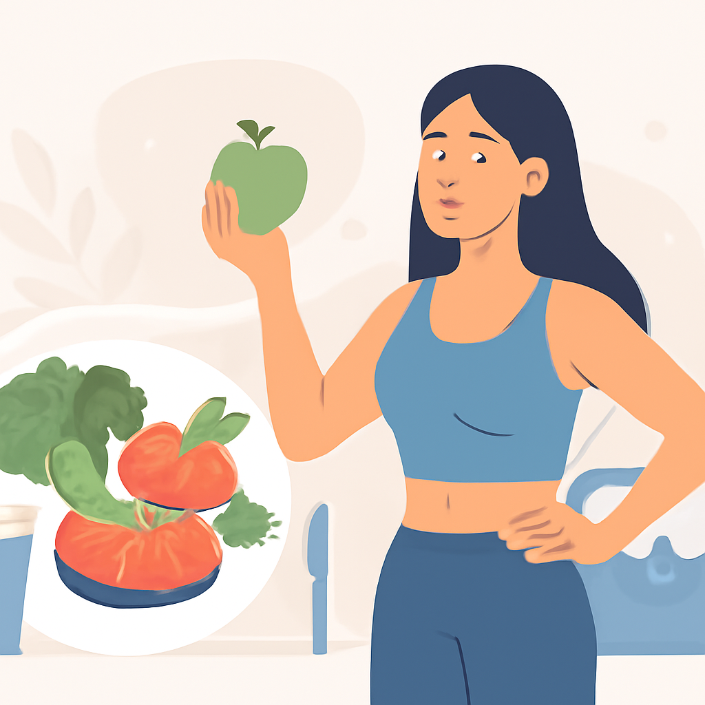 Alimentation équilibrée pour maigrir durablement